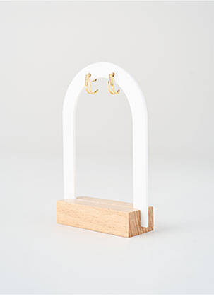 Cercei auriu ZAG femeie