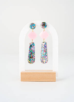 Cercei roz ODETTE femeie