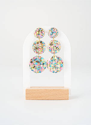 Cercei roz ODETTE femeie