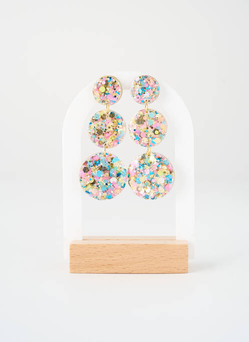 Cercei roz ODETTE femeie