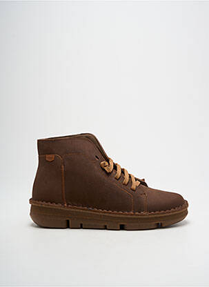 Adidași închidere elastică vârf rotund maro ON FOOT unisex