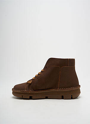 Adidași închidere elastică vârf rotund maro ON FOOT unisex