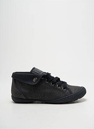 Adidași țesătură satinată vârf rotund argintiu PALLADIUM fată