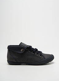 Adidași țesătură satinată vârf rotund argintiu PALLADIUM fată