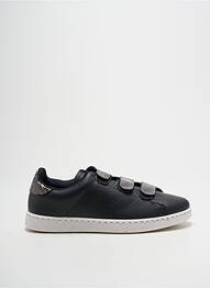 Adidași vârf rotund toc plat până la 3 cm negru VICTORIA femme