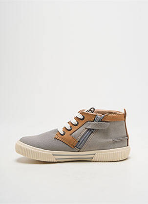 Adidași vârf rotund vârf rotund gri KICKERS băiat