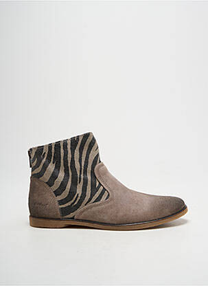 Botine/Ghete bej KICKERS fată