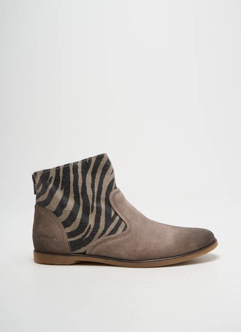 Botine/Ghete bej KICKERS fată