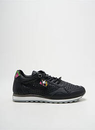 Adidași închidere elastică toc plat până la 3 cm negru CETTI femme