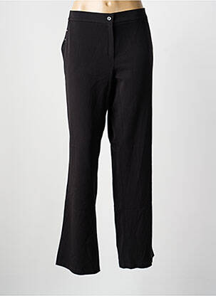 Pantalon drept negru CHRISTINE LAURE femeie