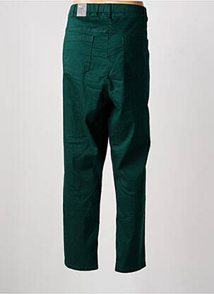 Jegging țesătură poplin mărime normală verde CISO femeie