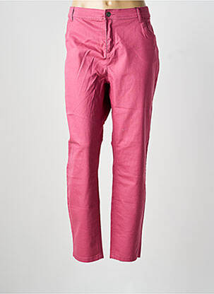 Blugi cu croială slim roz JENSEN femeie