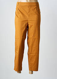 Pantalon slim talie elastică mărime normală portocaliu LA FIANCEE DU MEKONG femeie