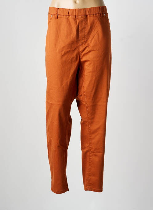 Pantalon slim portocaliu CISO femeie