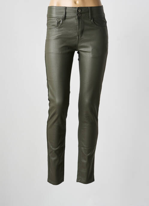 Blugi cu croială slim verde KALISSON femeie