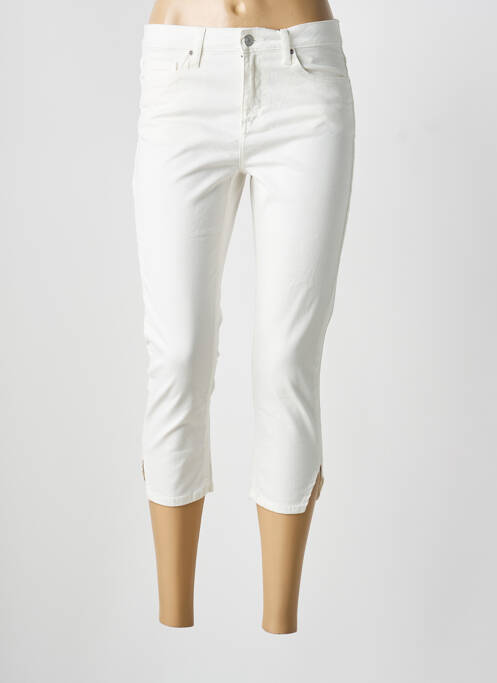 Pantalon trei sferturi alb B.YOUNG femeie
