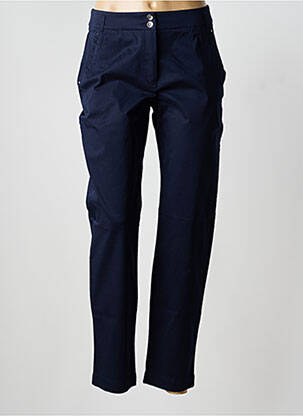 Pantalon chino albastru CHRISTINE LAURE femeie