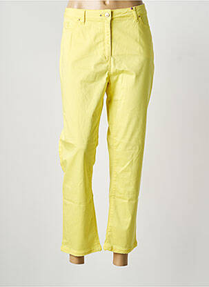 Pantalon 7/8 galben JULIE GUERLANDE femeie