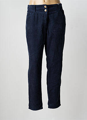 Pantalon drept albastru C'EST BEAU LA VIE femeie