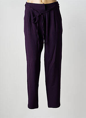Pantalon drept elasticitate mărime normală violet LE PETIT BAIGNEUR femeie