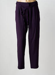 Pantalon drept elasticitate mărime normală violet LE PETIT BAIGNEUR femme