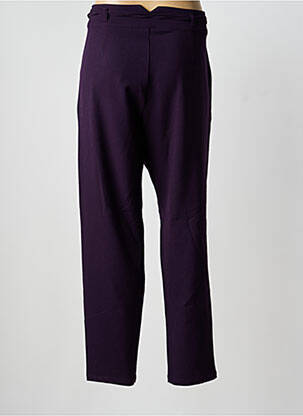 Pantalon drept elasticitate mărime normală violet LE PETIT BAIGNEUR femeie