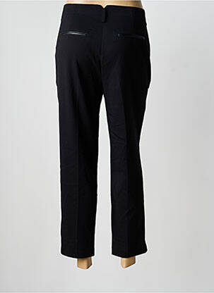 Pantalon 7/8 elasticitate mărime normală negru JULIE GUERLANDE femeie