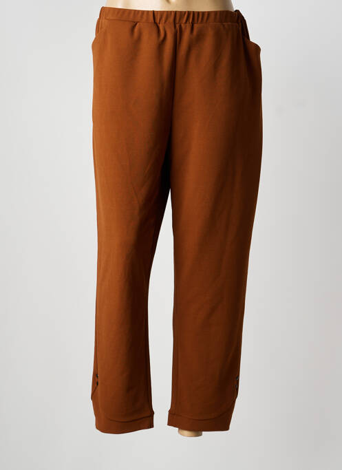 Pantalon drept maro FRANCK ANNA femeie