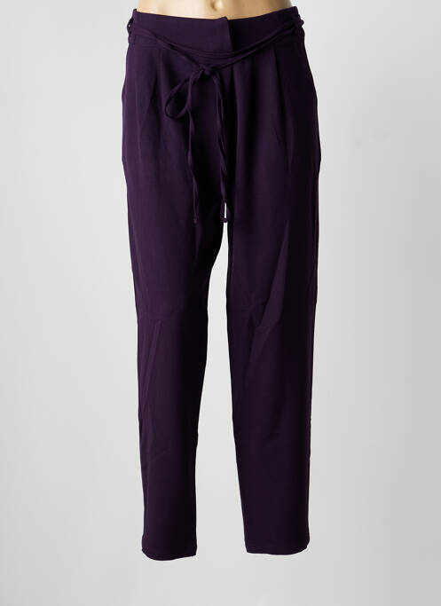 Pantalon drept violet LE PETIT BAIGNEUR femeie