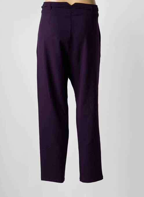 Pantalon drept violet LE PETIT BAIGNEUR femeie