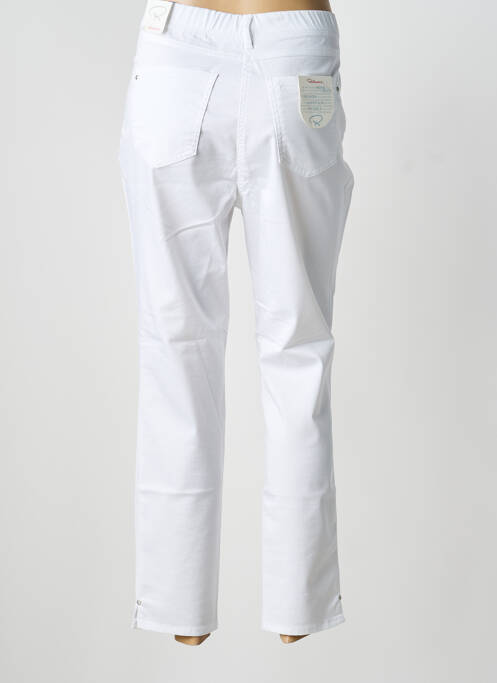 Pantalon slim alb TONI DRESS femeie