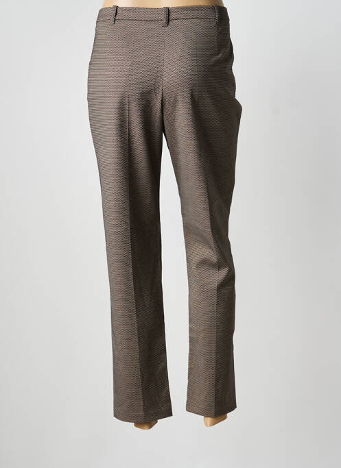 Pantalon slim maro CHRISTINE LAURE femeie