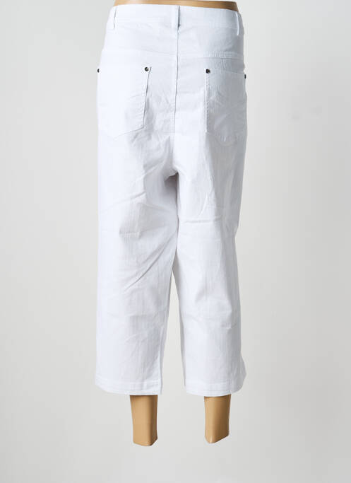 Pantalon trei sferturi alb CISO femeie