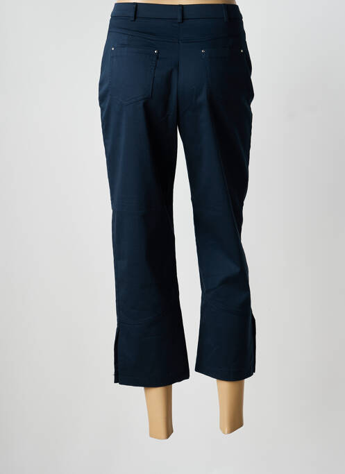 Pantalon trei sferturi albastru CHRISTINE LAURE femeie