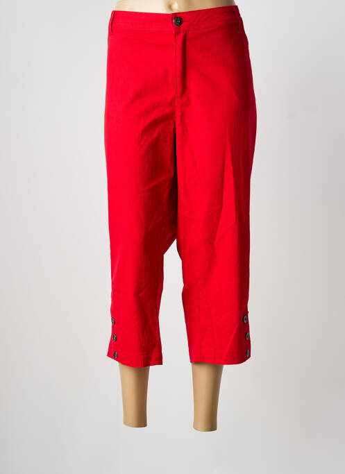 Pantalon trei sferturi roșu CISO femeie