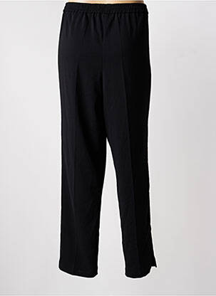 Pantalon slim talie elastică mărime normală negru CHRISTINE LAURE femeie