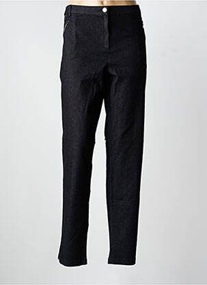 Pantalon drept gri CHRISTINE LAURE femeie