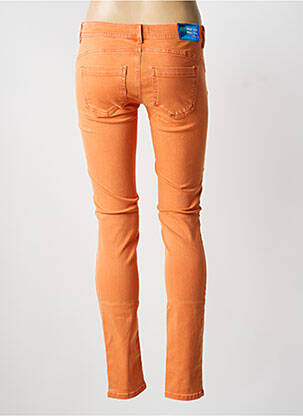 Pantalon slim talie joasă talie joasă portocalie STREET ONE femeie