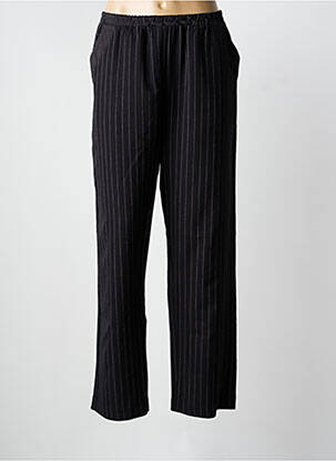 Pantalon drept negru FRANCK ANNA femeie