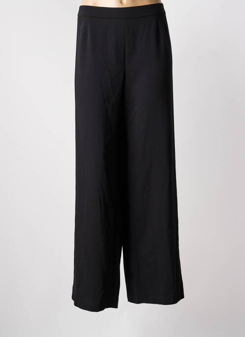 Pantalon drept negru CHRISTINE LAURE femeie