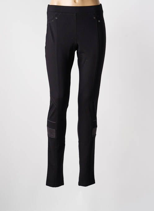 Pantalon slim negru CHRISTINE LAURE femeie