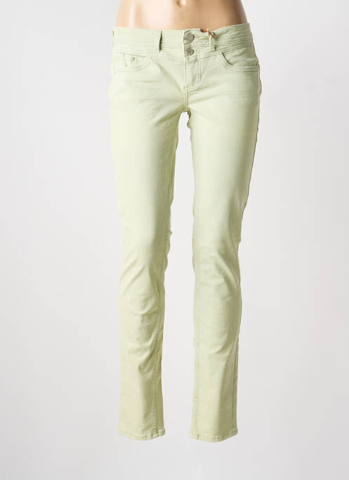 Blugi cu croială slim verde STREET ONE femeie