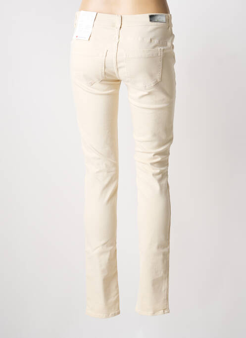 Pantalon slim bej STREET ONE femeie