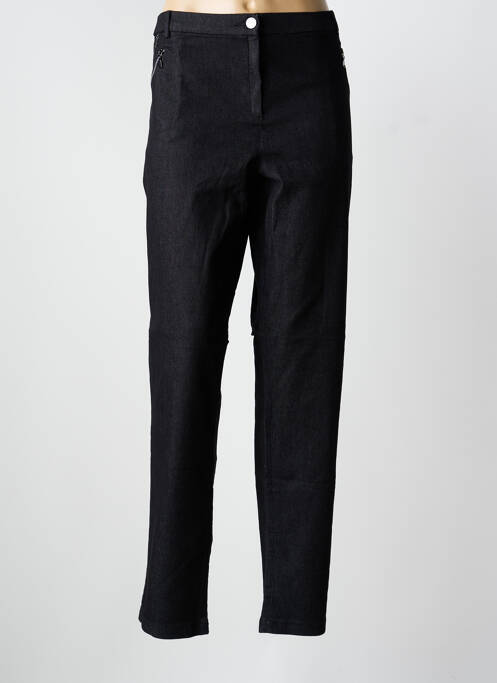 Pantalon drept gri CHRISTINE LAURE femeie