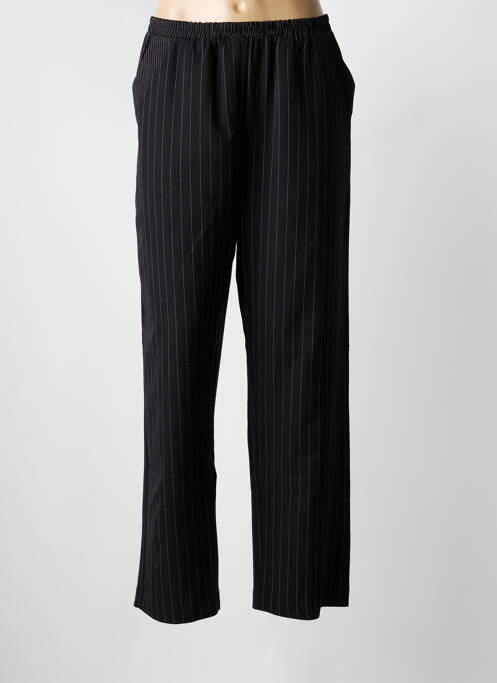 Pantalon drept negru FRANCK ANNA femeie