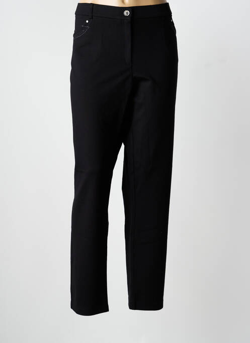 Pantalon slim negru CHRISTINE LAURE femeie