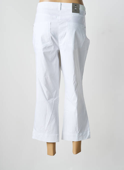 Pantalon trei sferturi alb JULIE GUERLANDE femeie