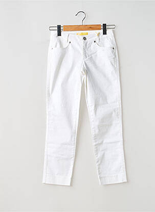 Pantalon trei sferturi alb STREET ONE femeie