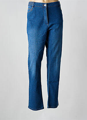 Blugi cu croială dreaptă albastru JULIE GUERLANDE femeie