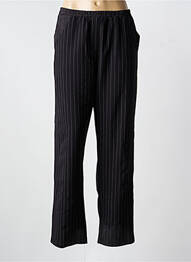 Pantalon drept elasticitate mărime normală negru FRANCK ANNA femme